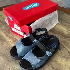 Women’s WOLKY Jewel Blue Sandals - LIKE NEW